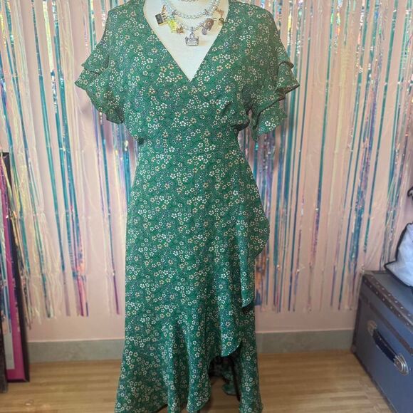 Max-studio Women's Green Dress - Picture 1 of 7